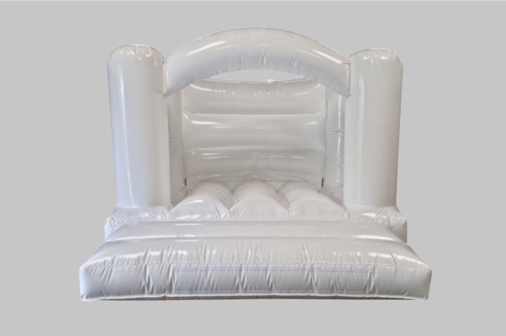 White Bouncy Castle