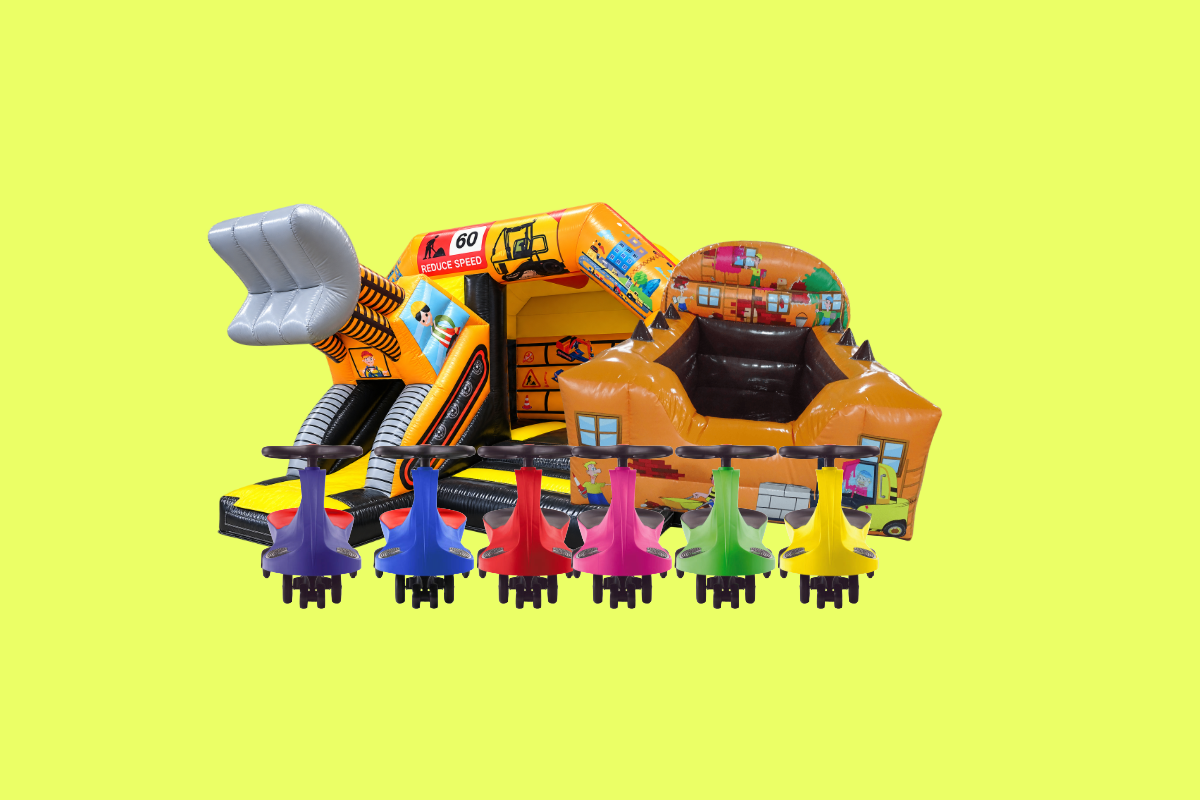 Digger Adventures Package - Castle, Ball Pool and Didi Cars